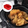 Air Fryer Cooking Tray with Handle Temperature Non-Fading Liner Reusable Silicone Basket Kitchen Cake Steak Accessories
