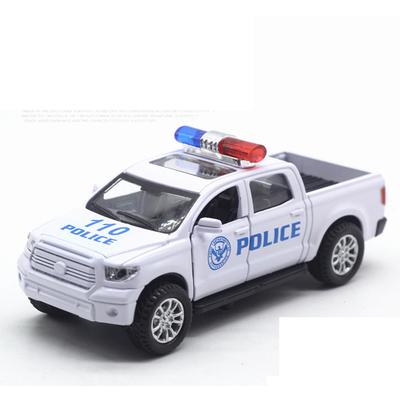 1/32 Scale Ford Mini Police Car, Toyota Mini Police Car, Model Car Pull Back Vehicle Mini Police Car Diecast Model Car Diecast Toy Vehicles