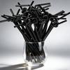 100Pcs Drinking Straws Colored Flexible Plastic Drinking Straws Disposable Straw 10'' Inches Tall Assorted Colors