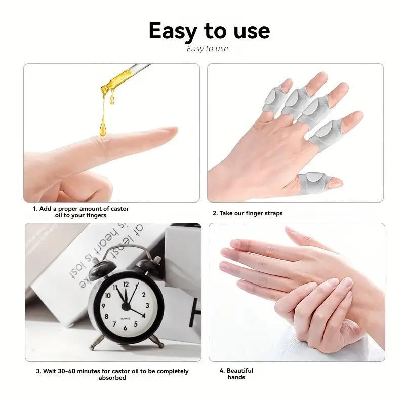 1 STÜCK Wiederverwendbar Klettverschluss Verstellbar Praktischer Fingerschutz Fingerschutz mit Zehn-Finger Universal-Schutz Fingerband Fingerschutz