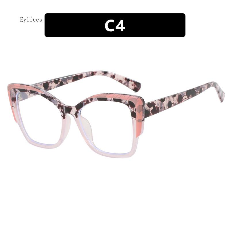 Vintage Eyeglass Frames for Women Fashion Ladies Glasses Frame Luxury Designer Cat Eye Glasses Optic Frame Anti Blue Light