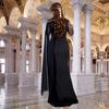 Women's Fashion Slim-fit Rhinestone Shawl Dress - Elegant European & American Style