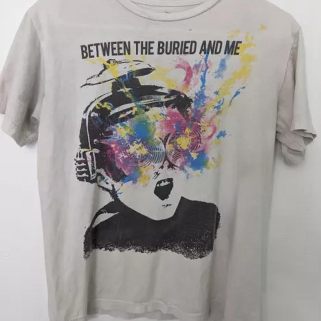 VTG Between the Buried and Me shirt band white T-shirt All sizes XA854 M