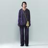 I Earth W-Painted Corduroy Chino [Purple]