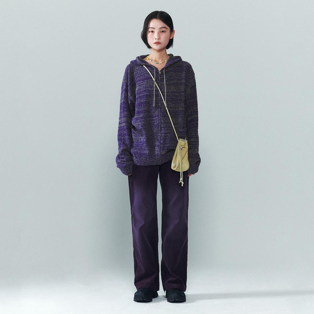 I Earth W-Painted Corduroy Chino [Purple]
