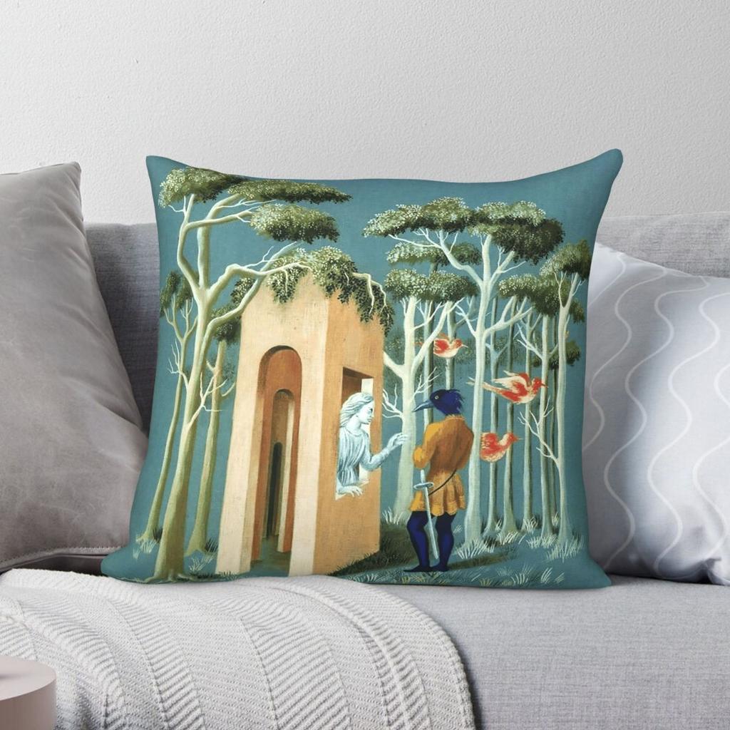 Remedios Varo Garden Of Love Square Pillowcase Polyester Linen Velvet Printed Zip Decor Car Cushion Cover