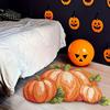 Pumpkin Shaped Doormat, Halloween Shaped Pumpkin Carpet, Alien Shaped Carpet