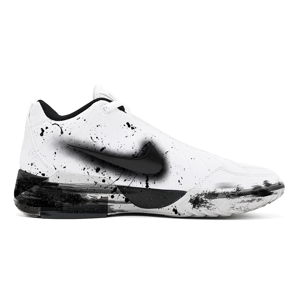 Nike LEBRON WITNESS IX Cushioning Slip Resistant Abrasion Resistant Waterproof Coverage Support Height Increasing HQ8035-100(Team2174-)