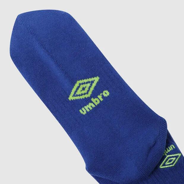 Essential Small Logo Cushioning Crew Socks Blue UR223CSC53
