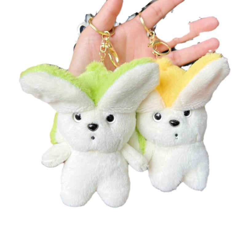 Wow Claw Machine: Fun Banana Dog Anxiety Plush Keychain