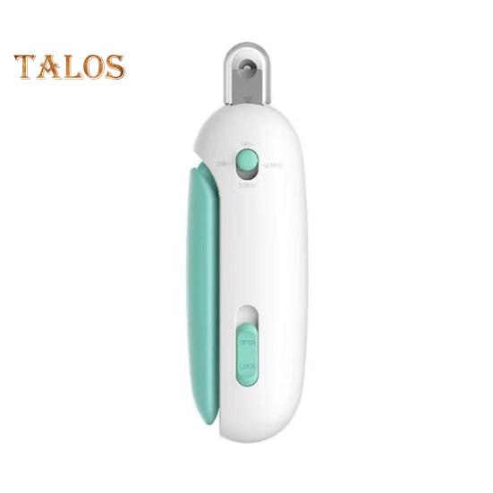 

Щипчики для ногтей домашних животных, регулируемые по размеру отверстия, триммер для ногтей собак с эргономичными инструментами для ухода за лапами домашних животных, для кошек и собак синий