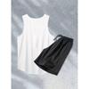 Versatile Streetwear Polyester Set Men's Tank Top and Lounge Shorts Comfortable Summer Indoor Outdoor Outfit