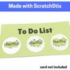 150pcs/5 Sheets Diy Scratch  Stickers Scratch Labels For Making Scratch Cards Round 25mm