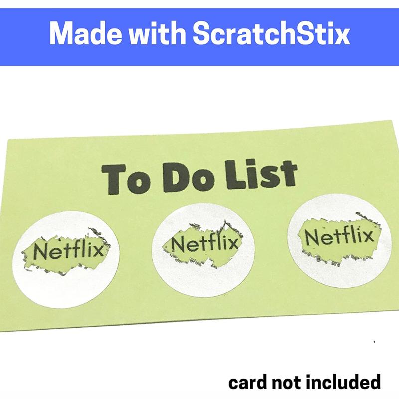 150pcs/5 Sheets Diy Scratch  Stickers Scratch Labels For Making Scratch Cards Round 25mm