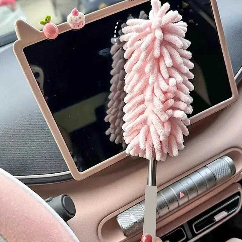 Soft Microfiber Duster Brush Dust Cleaner Can Not Lose Hair Static Anti Dusting Brush Car Duster Household Office Kitchen Tools