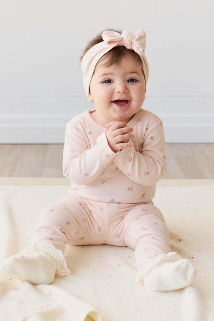 OC Long Sleeve Bodysuit Meredith Morganite JBCO245178 Baby PNK 80 [Jamie Kay]