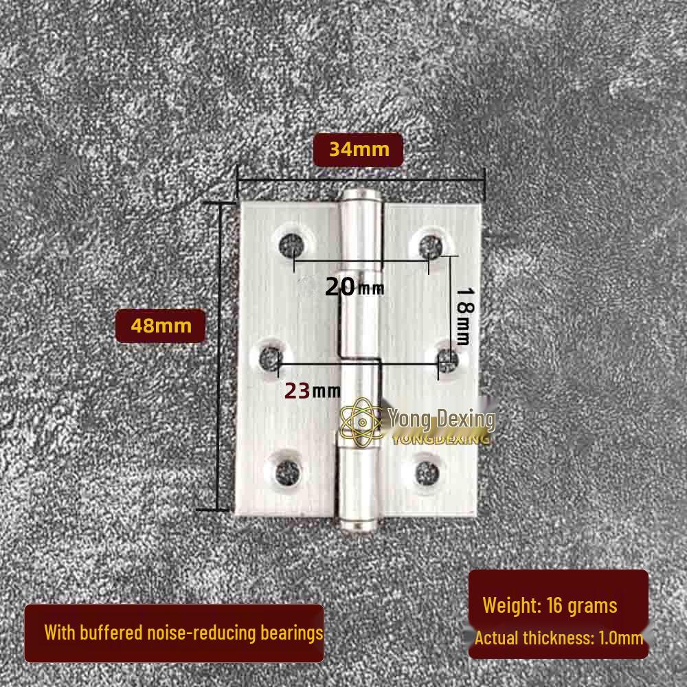 Stainless Steel Folding Casement Hinge for Doors, Windows, Wooden Boxes & Luggage (1-4 inches)