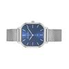 Mathey-Tissot Monsoon Square Stainless Steel Blue Dial Quartz D7917ABU Women's Watch