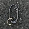 Keychain Hook Durable Spring Movement Handmade Knotted Pendant Handcrafted Rotating Rope Hook Keyring Accessory