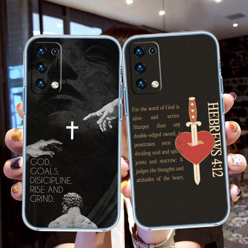Bible Verse Jesus Christ Case for Motorola G10 G20 G30 G31 G32 G34 G35 G41 G42 G50 G51 G52 G55 G60 G60S G62 G71 G72 G75