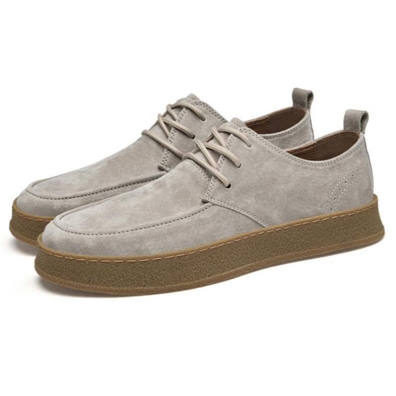 

Модные роскошные мужские туфли из натуральной кожи на каждый день со шнуровкой, легкие и удобные туфли на плоской подошве для вождения, дизайнерская обувь для улицы, прогулочная обувь с круглым носком 45