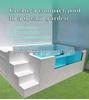 Compact Movable Fiberglass Swimming Pool for Outdoor Homestay or Garden Villa