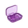 3-Compartment Small Pill Box Container Portable Travel Pill Organizer for Pocket Purse Medicine Vitamin Holder Dispenser