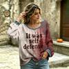 Women's Casual Long Sleeve Round Neck Basic Top with Fashion Design for Everyday Wear