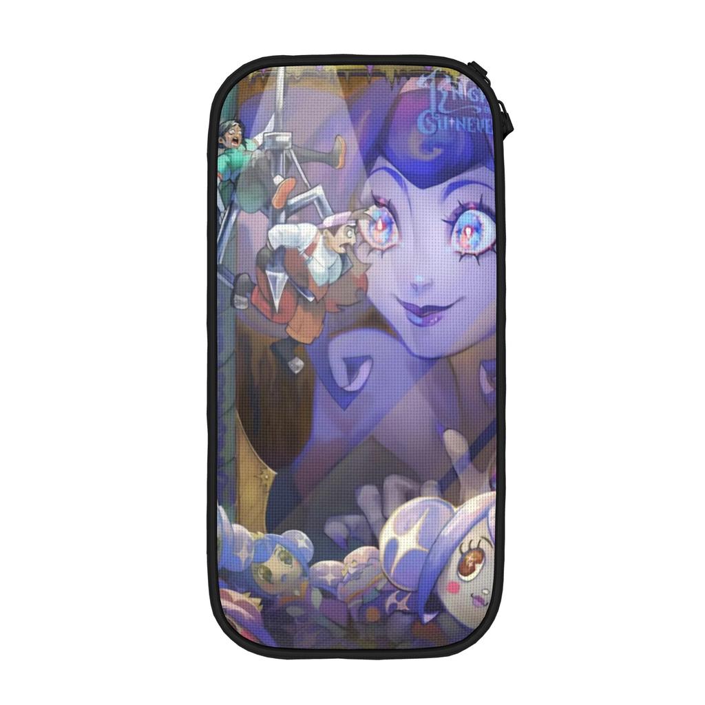 K-Knights Of Guinevere Pencil Cases Fun Pen Holder Bags Student Big Capacity Office Gift Pencilcases