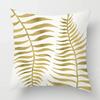 Severský podzimní domácí dekor Podzimní povlak na polštář Pohovka Kryt na polštář Moderní rostlina Zelený list