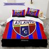 Club Atlético Atlante  Pattern Bedding Quilt Set  Home Decoration  Gift (1 * duvet cover + 2 * pillowcase  without core)