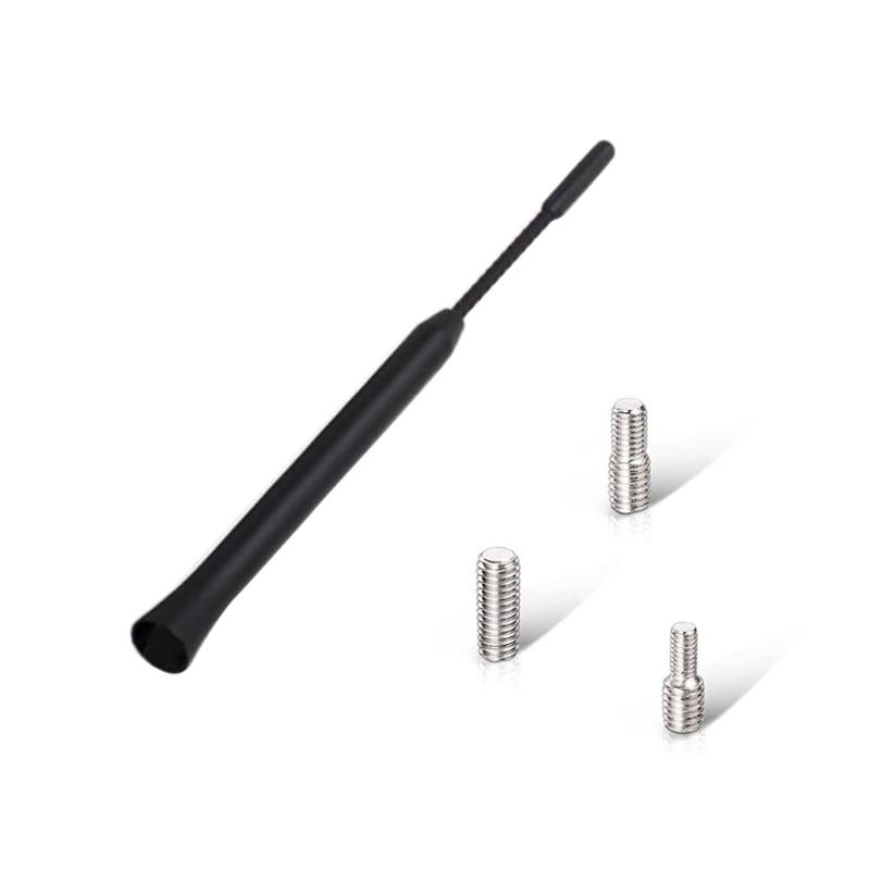 Auto Replacement Accessories Universal Car Roof MastWhip Stereo Radio FM/AM Signal Aerial Amplified Antenna with Screw