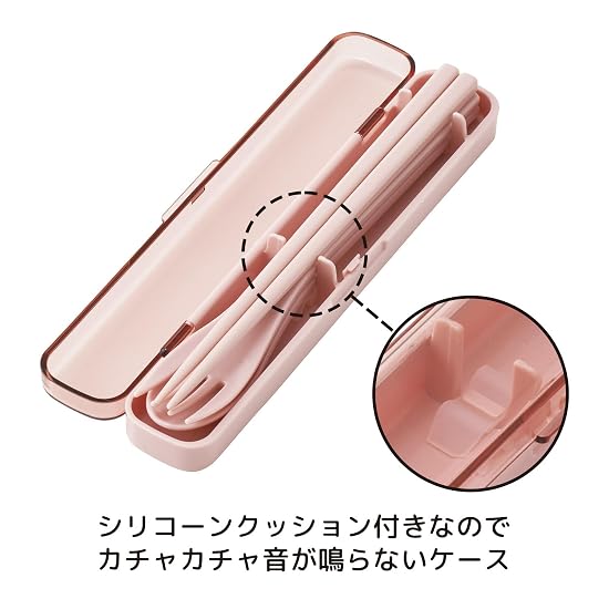 Skater Bento Chopsticks Slim Trio Set, Chopsticks, Spoon, Fork, 18cm, Dishwasher Safe, Made in Japan