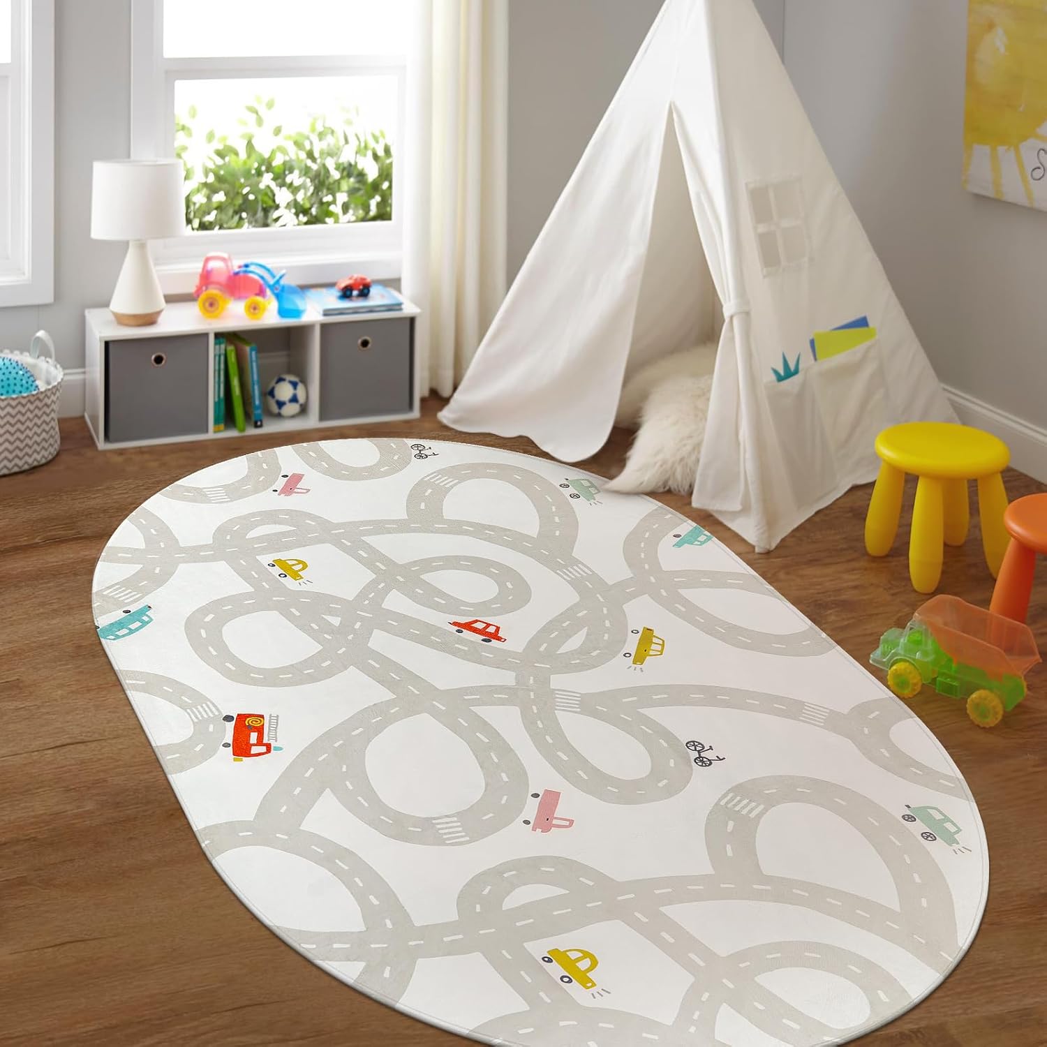 

VIKAMA Caton Educational Children s Room Carpet Home Decoration Living Room Bedroom Tatami Bedside Blanket Games Room Floor Mat 50x80cm 20x31inch