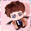 Supernatural Castiel 10cm Cotton Doll Nunu Printed Plush Stuffed Toy Fanart Chibi Angel Keychain Collectible Gift for Fans