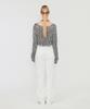 Daiaegeuneol Ribbon Strap Pocket Denim (White)