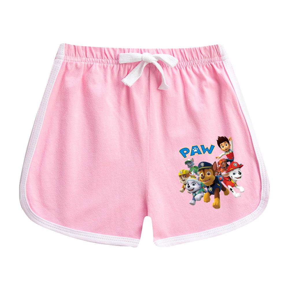 Paw Patrol Summer 2022 Kids' Two-Piece Set: Trendy Short Sleeve T-shirt & Shorts for Boys and Girls
