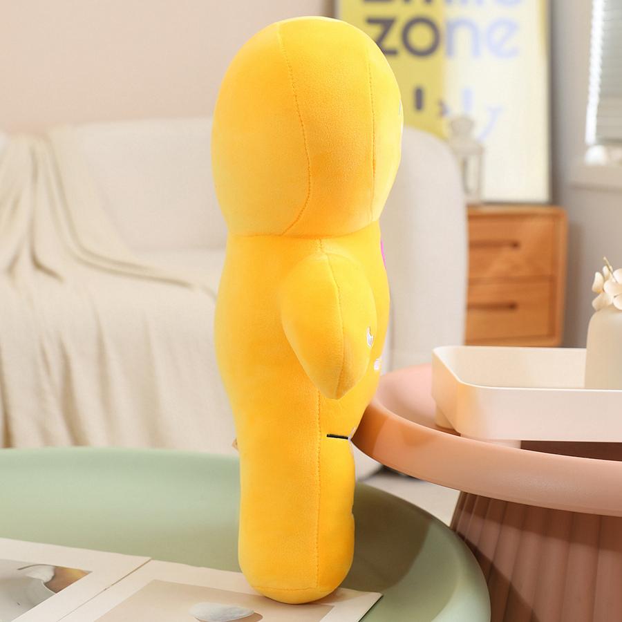 Neue Kawaii Lebkuchenmann Dekokissen Anhänger Spaß Weiche Puppe Tiere Plüschtiere Hochwertige Weihnachtsgeburtstagsgeschenke Dekor