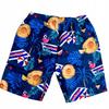 Beach Shorts Youth Hawaiian Shorts Mesh Swim Trunks Slim M