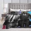 Skibidi Toilet Funny  Blanket Soft Warm Flannel Throw Blanket Cover for Bed Living Room Picnic Travel Home Couch