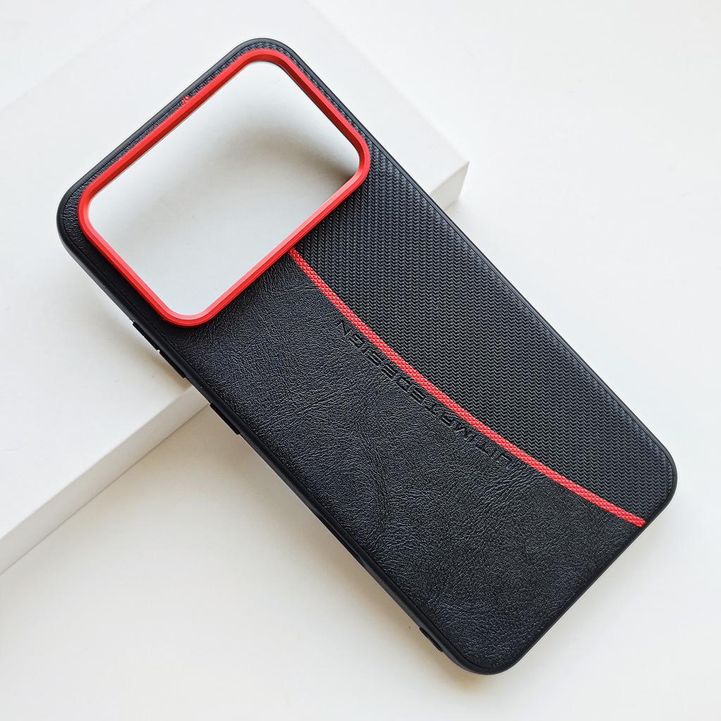 Applicable To Honor Win RT Mobile Phone Case Fashionable Men's Plain Leather Win Protective Case All-inclusive Anti-drop Large Hole Advanced Back Case