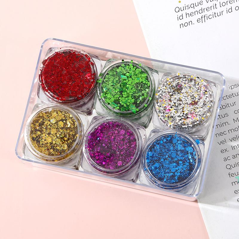 Fire Gel Glitter Eyeshadow Performance Stage Makeup Bungee Di Gel Sweat Free Glue Show Makeup Special