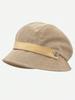 Women's Corduroy Bucket Hat, Korean Style Versatile Cap, Retro Elegant Beret Hat, Face Covering Warm Winter Accessory