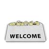 Cartoon Coil Entrance Mat - Easy-Clean, Wear-Resistant, Non-Slip, Dirt-Resistant, Cuttable Foot Mat for Home.