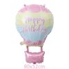 1 zestaw Balonów Lodowych Pączek Cukierki Balony Mylarowe o Tematyce Lodowej Dekoracja na Imprezę Urodzinową Baby Shower Letnią Hawajską