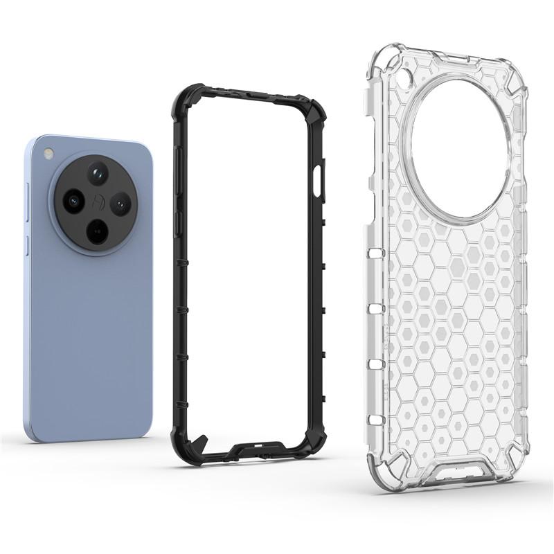 For OPPO Find X8 Case OPPO Find X8 Cover Honeycomb Style Durable Bumper Shield Protective Back Phone Cases On Find X8 Pro Funda