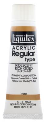 Liquitex Acrylfarbe Liquitex Farbe Regulärer Typ Reichhaltiges Gold 145 20ml (Nein. 6)