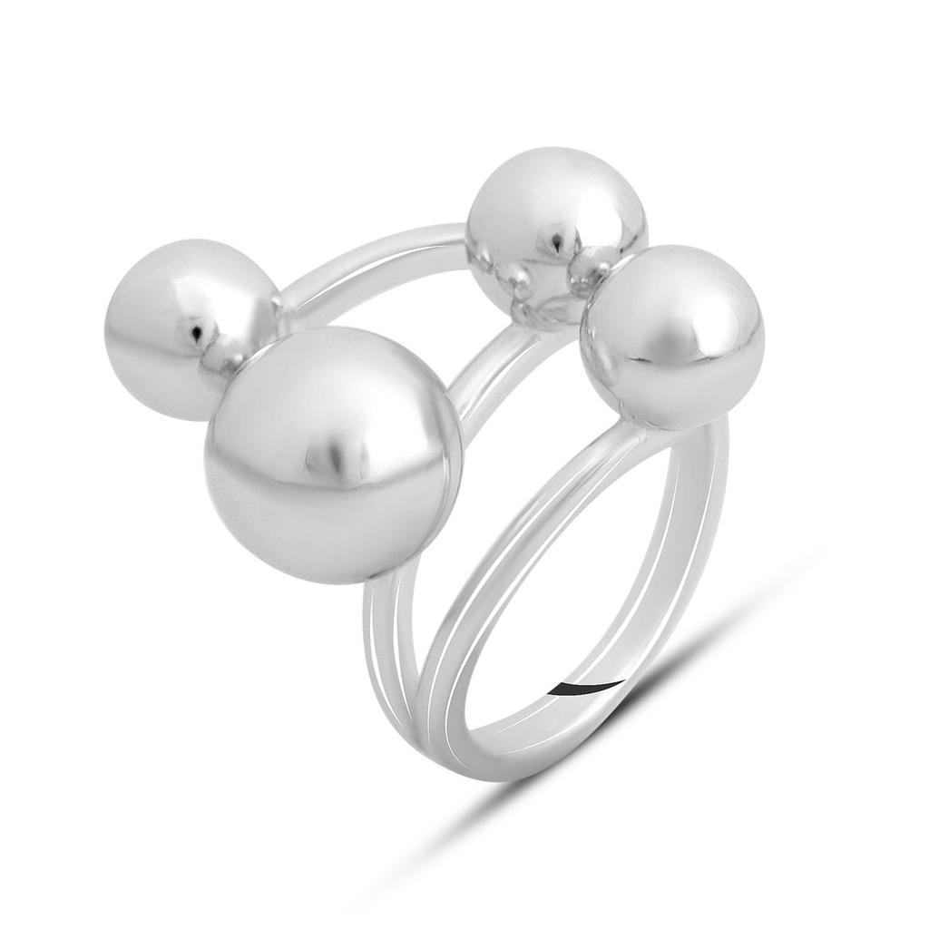 Серебряное кольцо без камней (2143918)