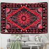 Burning Sun Tapestry Wall Hanging Bohemian Style Hippie Tapis Witchcraft Mandala Home Decor Background