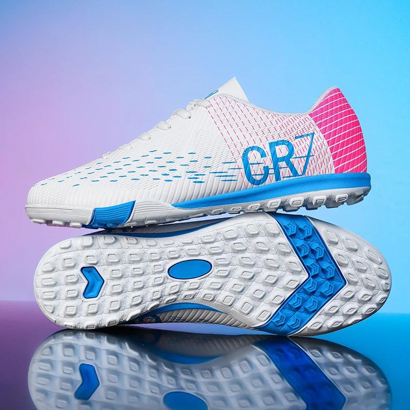 New Men Professional Soccer Shoes Ultralight Training Football Boots Breathable Unisex  Indoor Futsal Drop Shipping